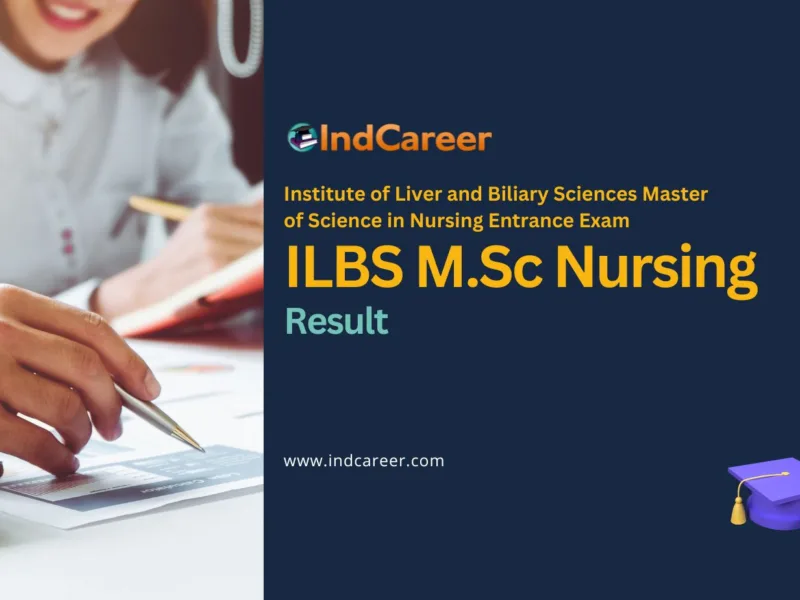 ILBS M.Sc Nursing Result