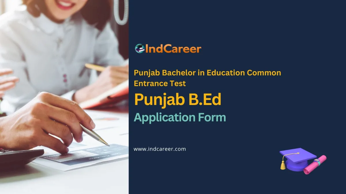 Punjab B.Ed Application Form