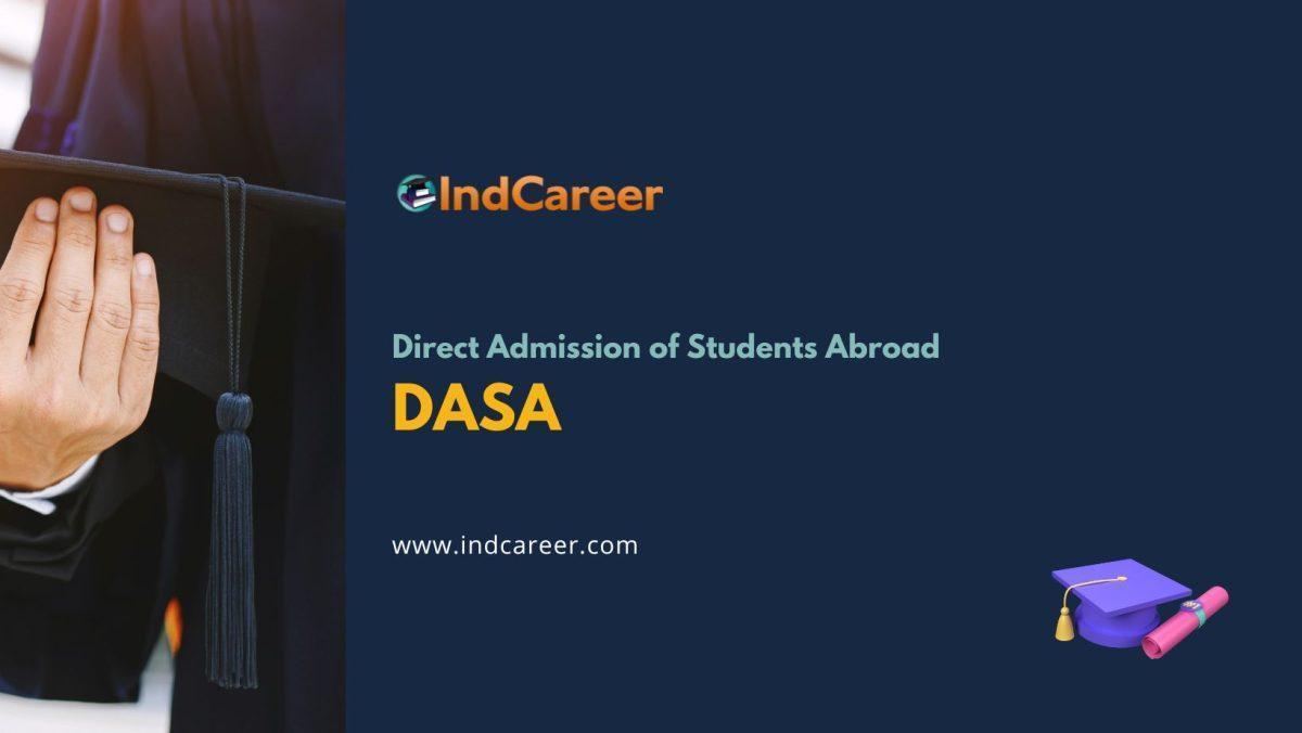DASA: Direct Admission of Students Abroad