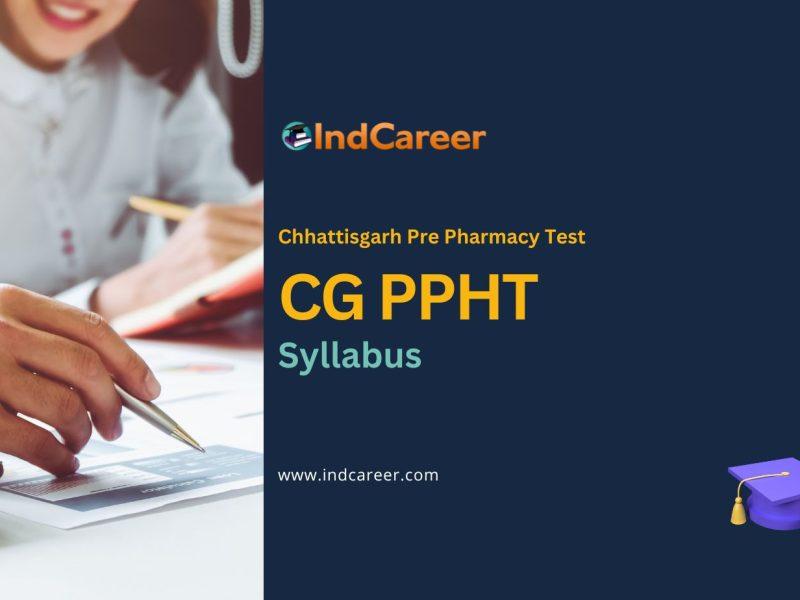 CG PPHT Syllabus