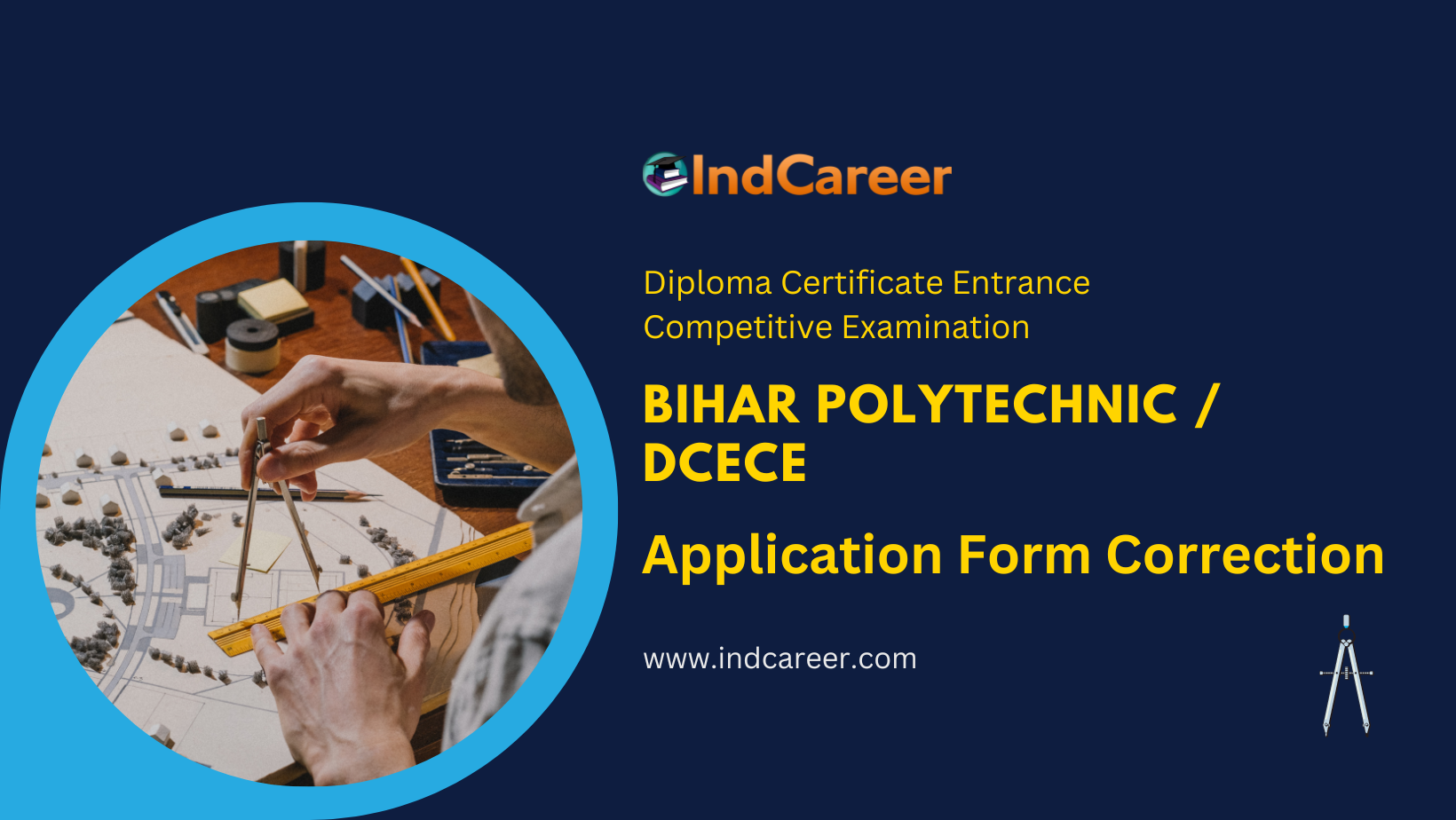 Bihar Polytechnic (DCECE) Application Form Correction
