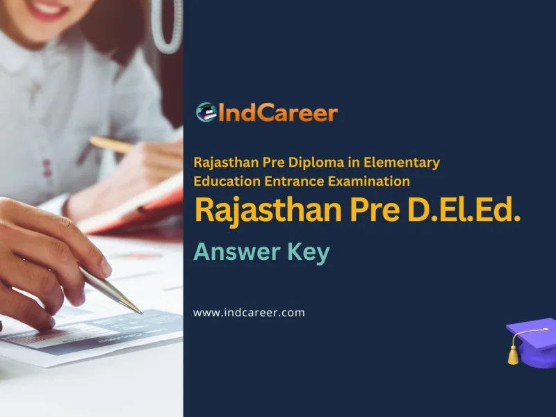 Rajasthan Pre D.El.Ed Answer Key