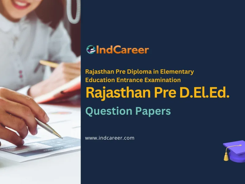 Rajasthan BSTC Previous Year Question Papers