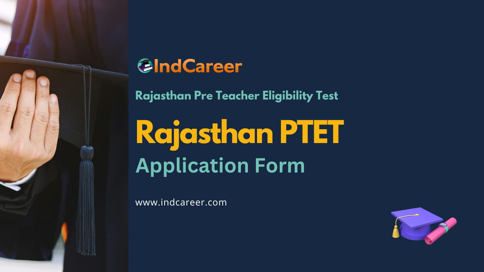 Rajasthan PTET Application Form
