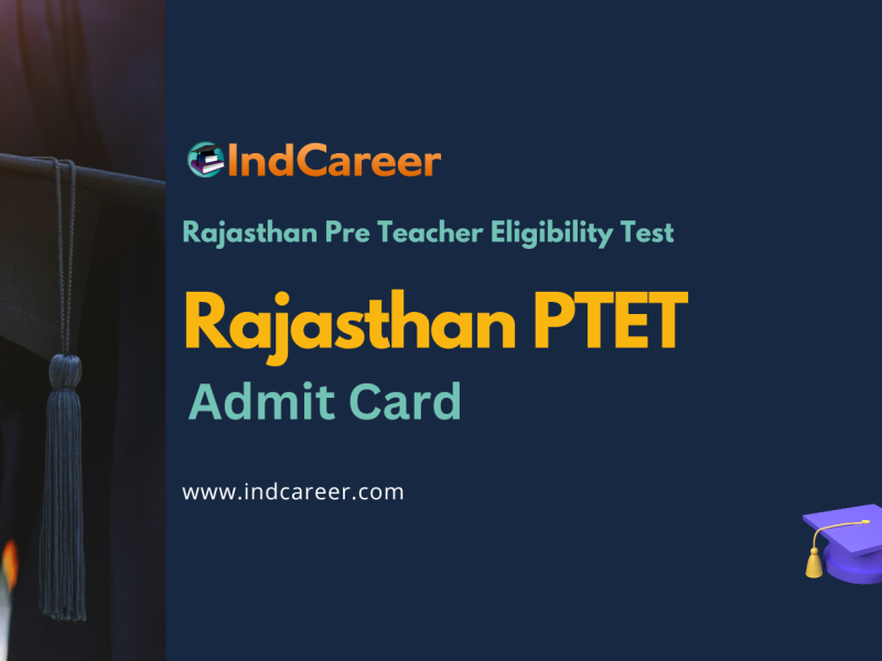 Rajasthan PTET Admit Card
