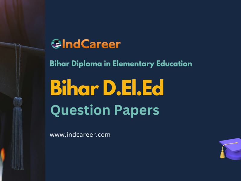 Bihar D.El.Ed Question Papers