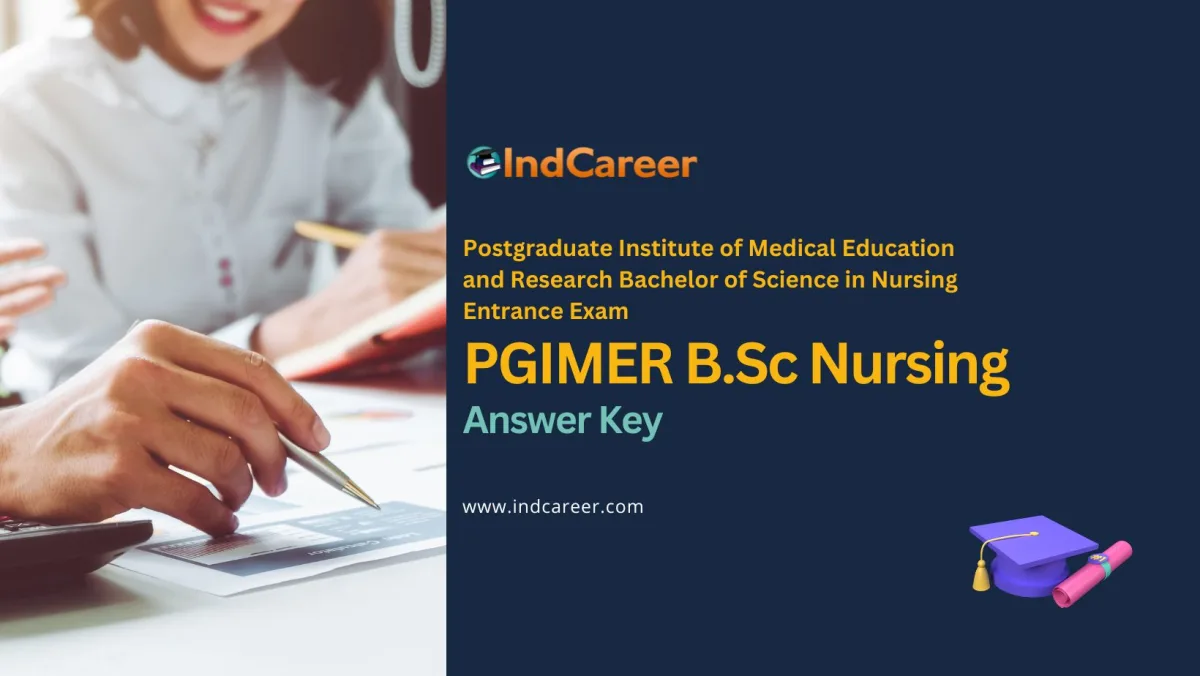 PGIMER B.Sc Nursing Answer Key