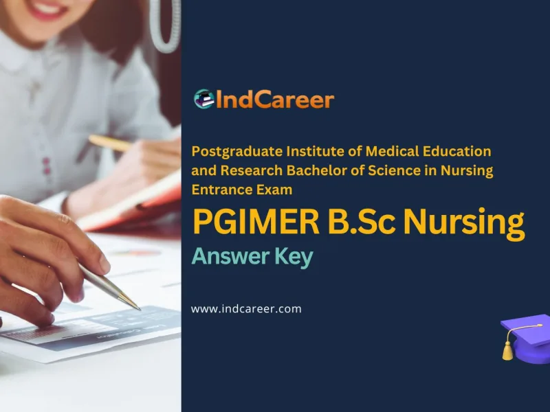 PGIMER B.Sc Nursing Answer Key