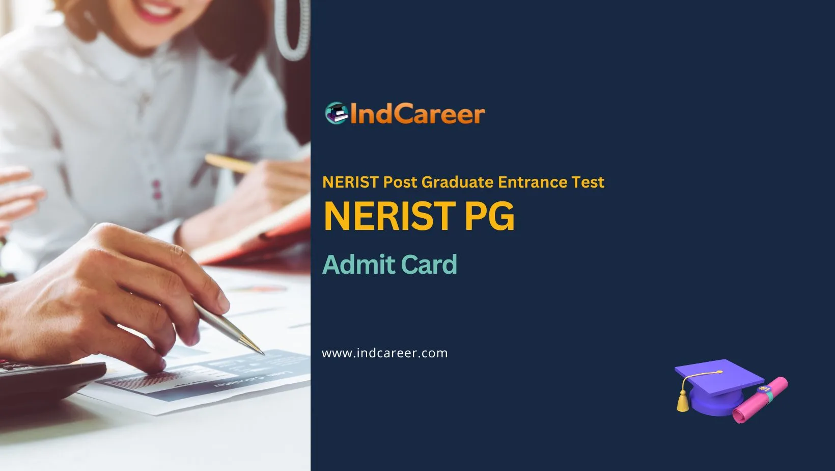 NERIST PG Admit Card