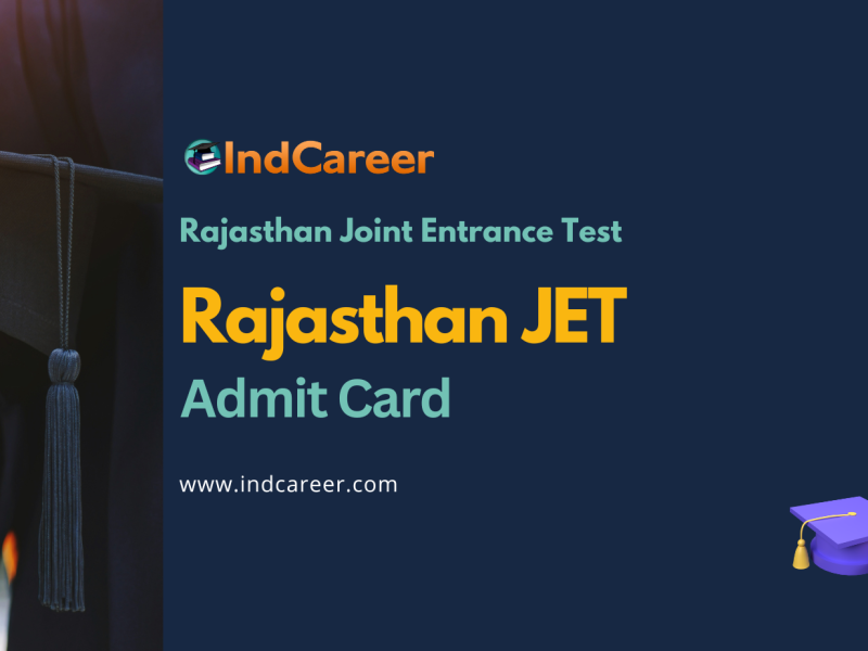 Rajasthan JET Admit Card