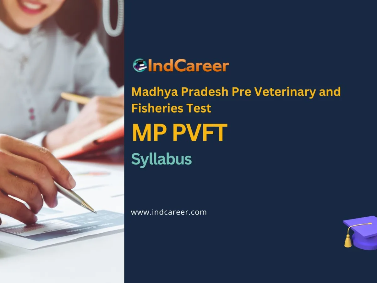 MP PVFT Syllabus