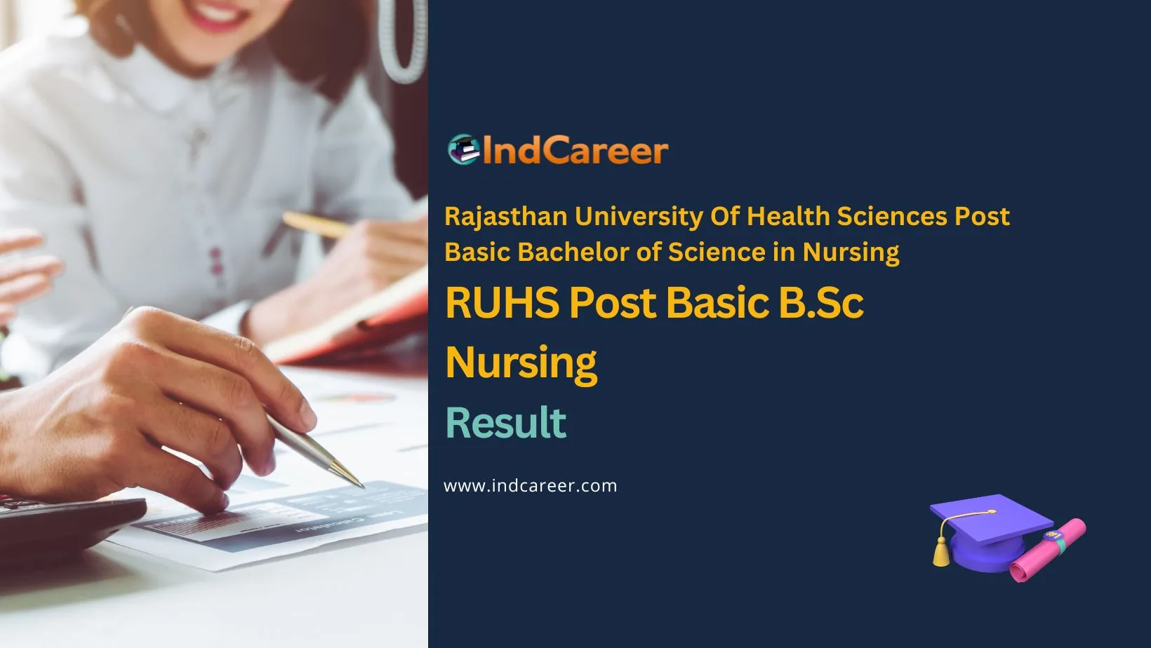 RUHS Post Basic B.Sc Nursing Result