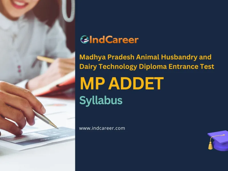 MP ADDET Syllabus