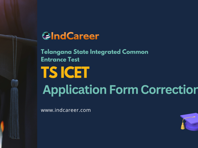 TS ICET Application Form Correction