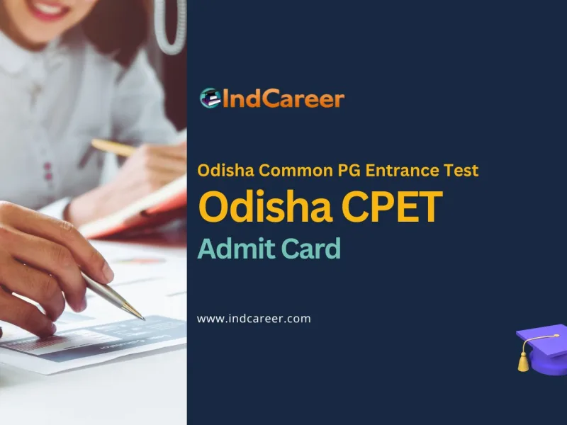 Odisha CPET Admit Card
