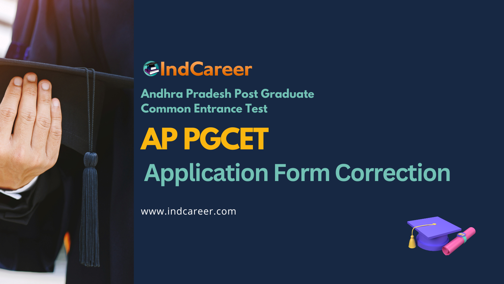 AP PGCET Application Form Correction