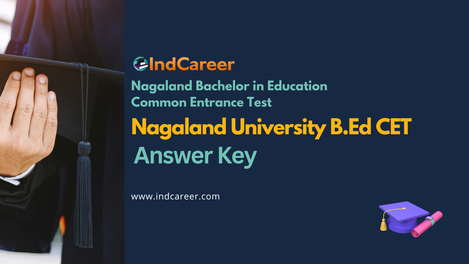 Nagaland University B.Ed CET Answer Key