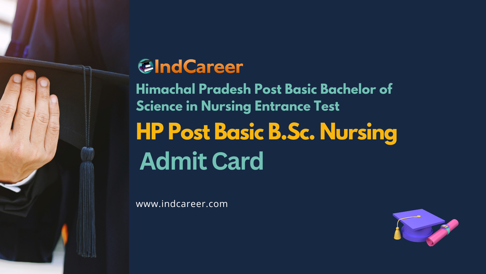 HP Post Basic B.Sc. Nursing Admit Card