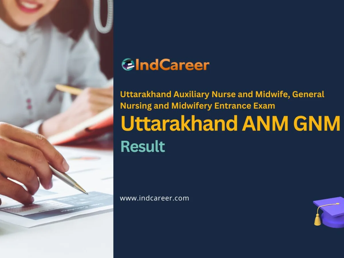 Uttarakhand ANM GNM Result
