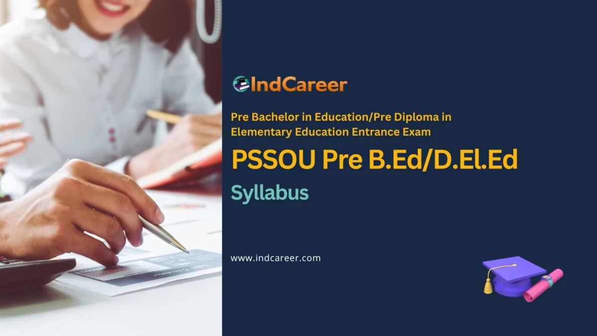 PSSOU Pre B.Ed Syllabus
