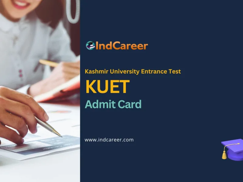 Kashmir University Entrance Test Admit Card