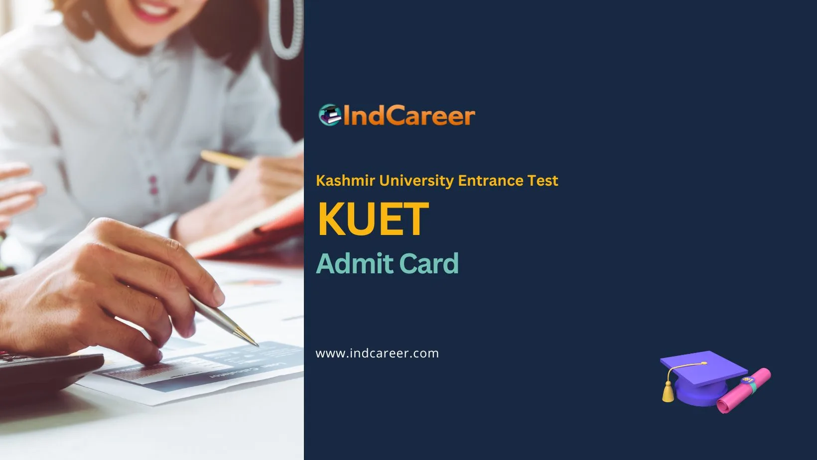 Kashmir University Entrance Test Admit Card