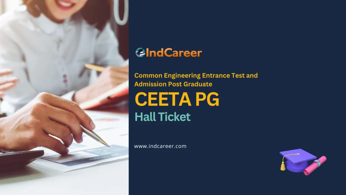 CEETA PG Hall Ticket