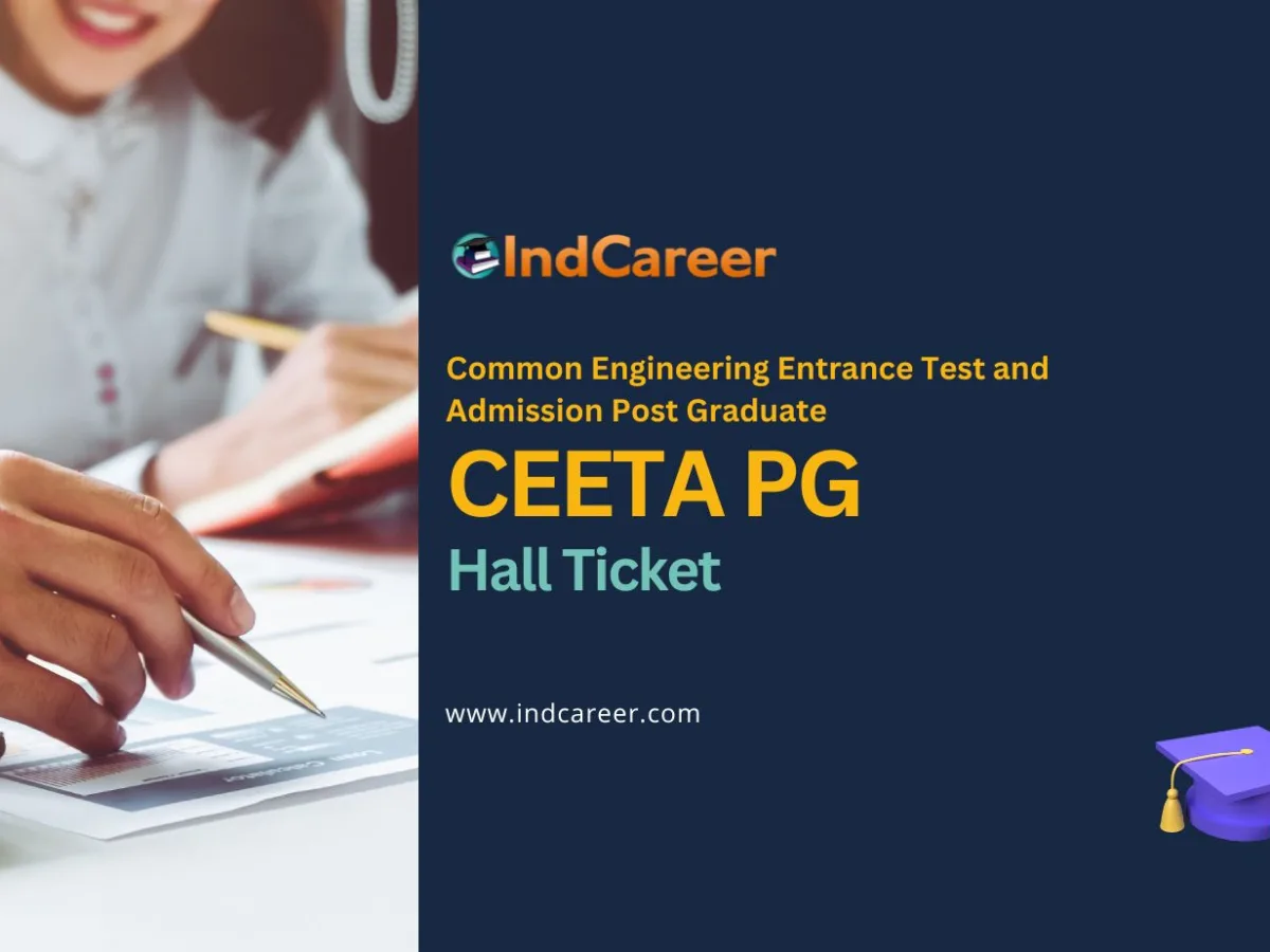 CEETA PG Hall Ticket