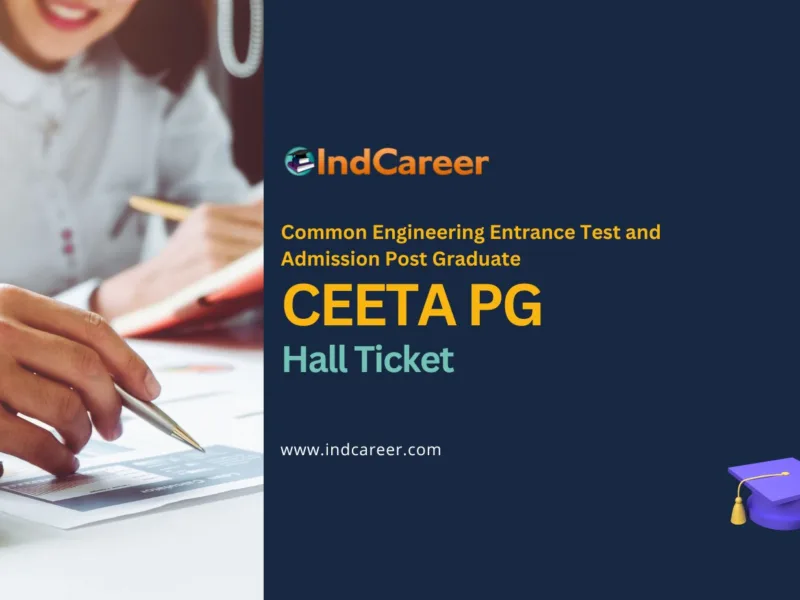 CEETA PG Hall Ticket