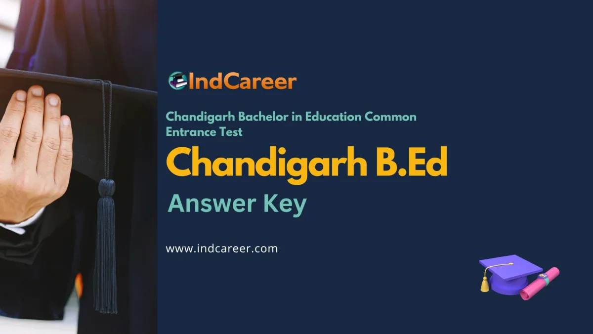 Chandigarh B.Ed Answer Key