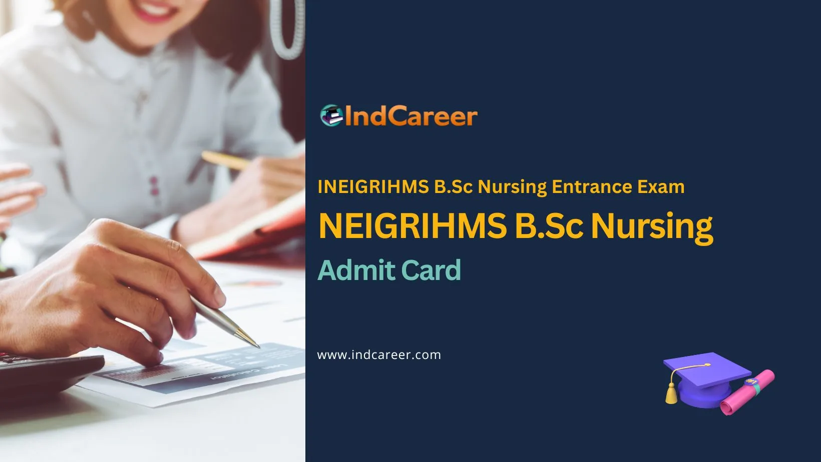 NEIGRIHMS B.Sc Nursing Admit Card