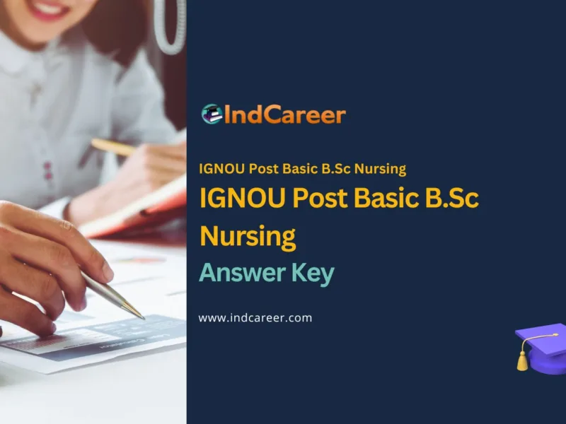 IGNOU Post Basic B.Sc Nursing Answer Key