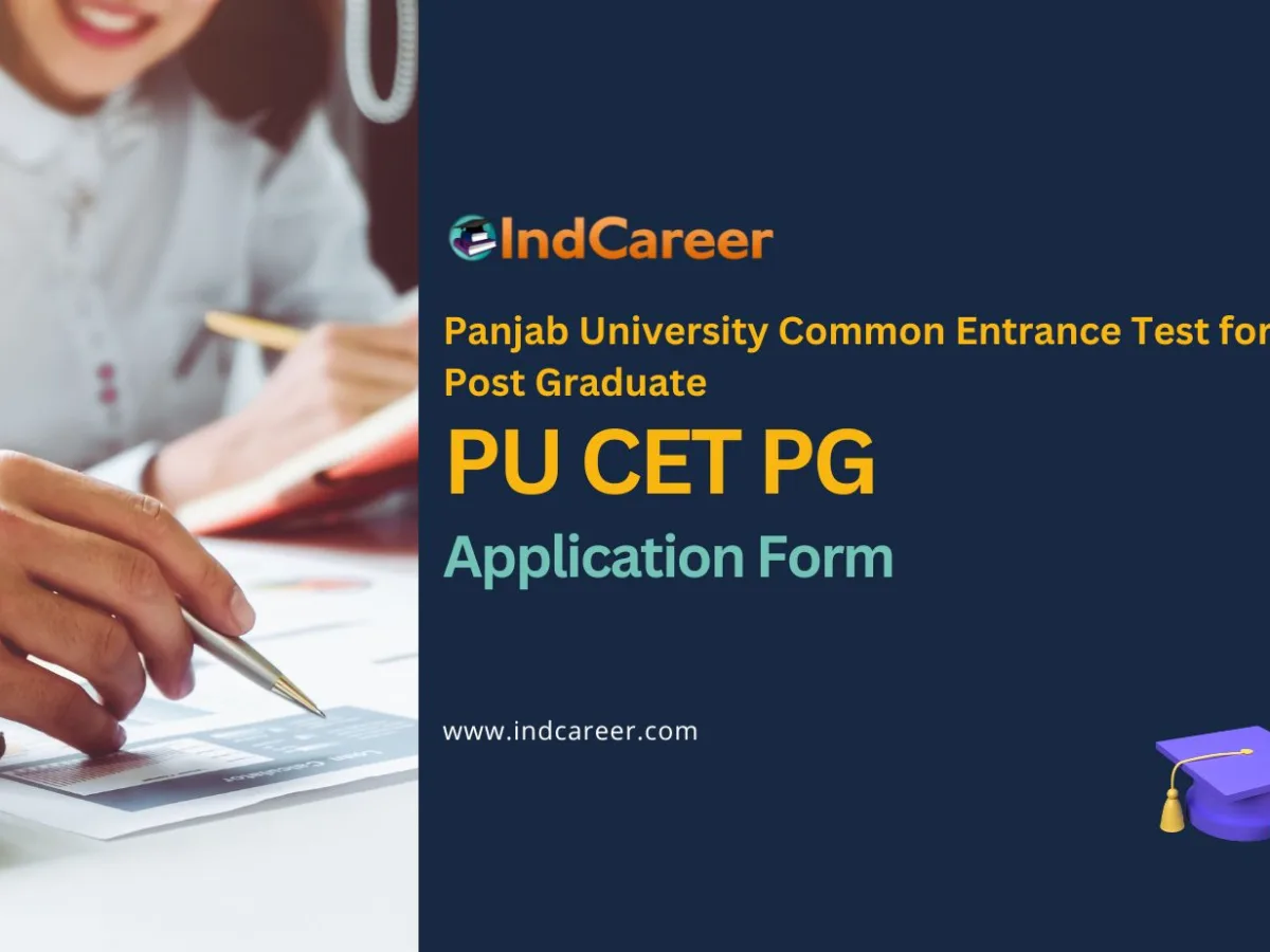 PU CET PG Application Form