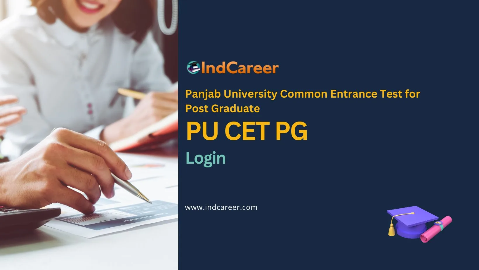 PU CET PG Login