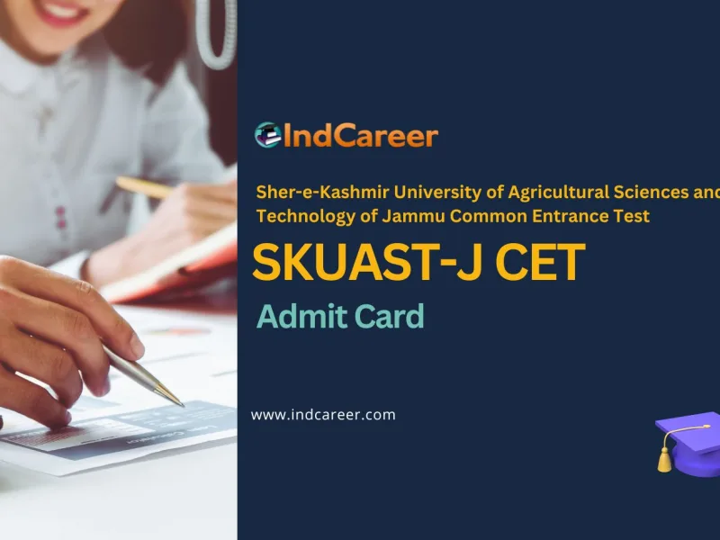 SKUAST Jammu CET Admit Card