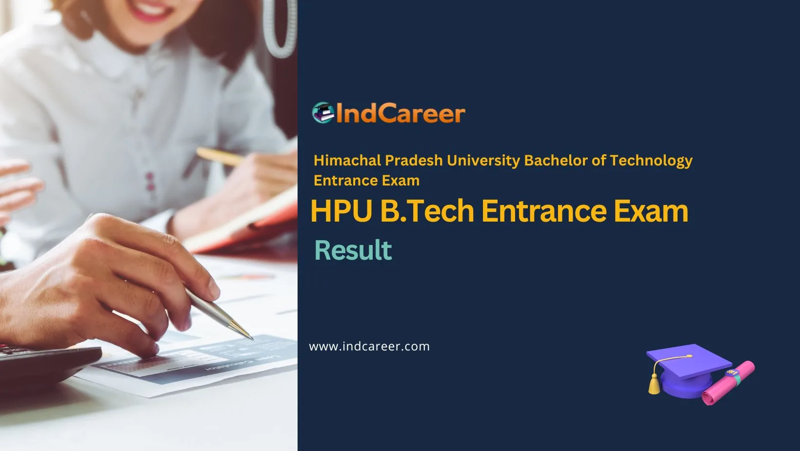 HPU B.Tech Entrance Exam Result
