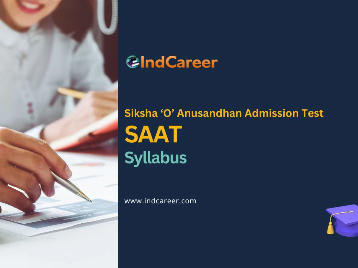 SAAT Syllabus