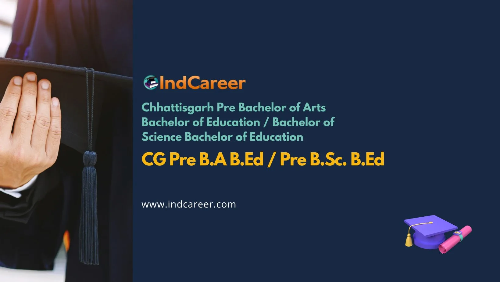 CG Pre B.A B.Ed / Pre B.Sc. B.Ed Exam
