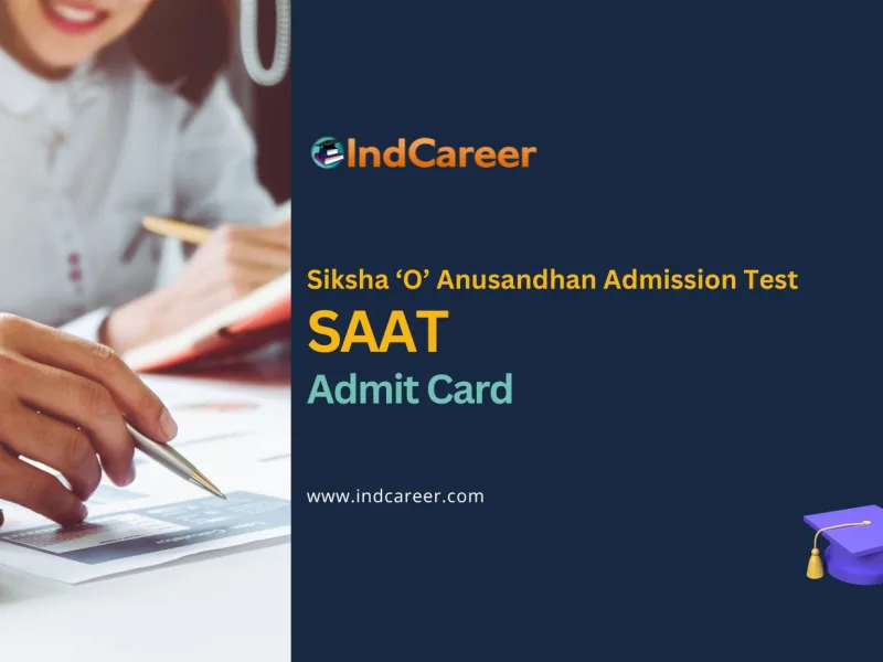 SAAT Admit Card