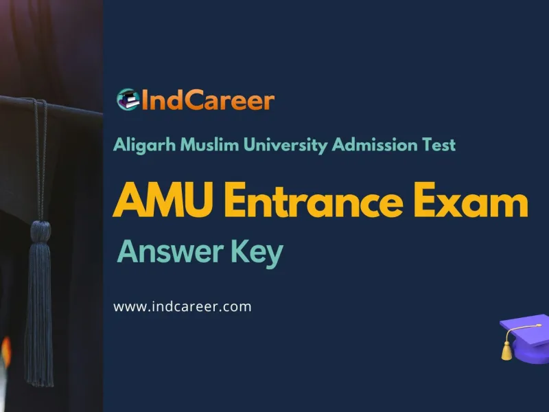 AMU Entrance Exam Answer Key