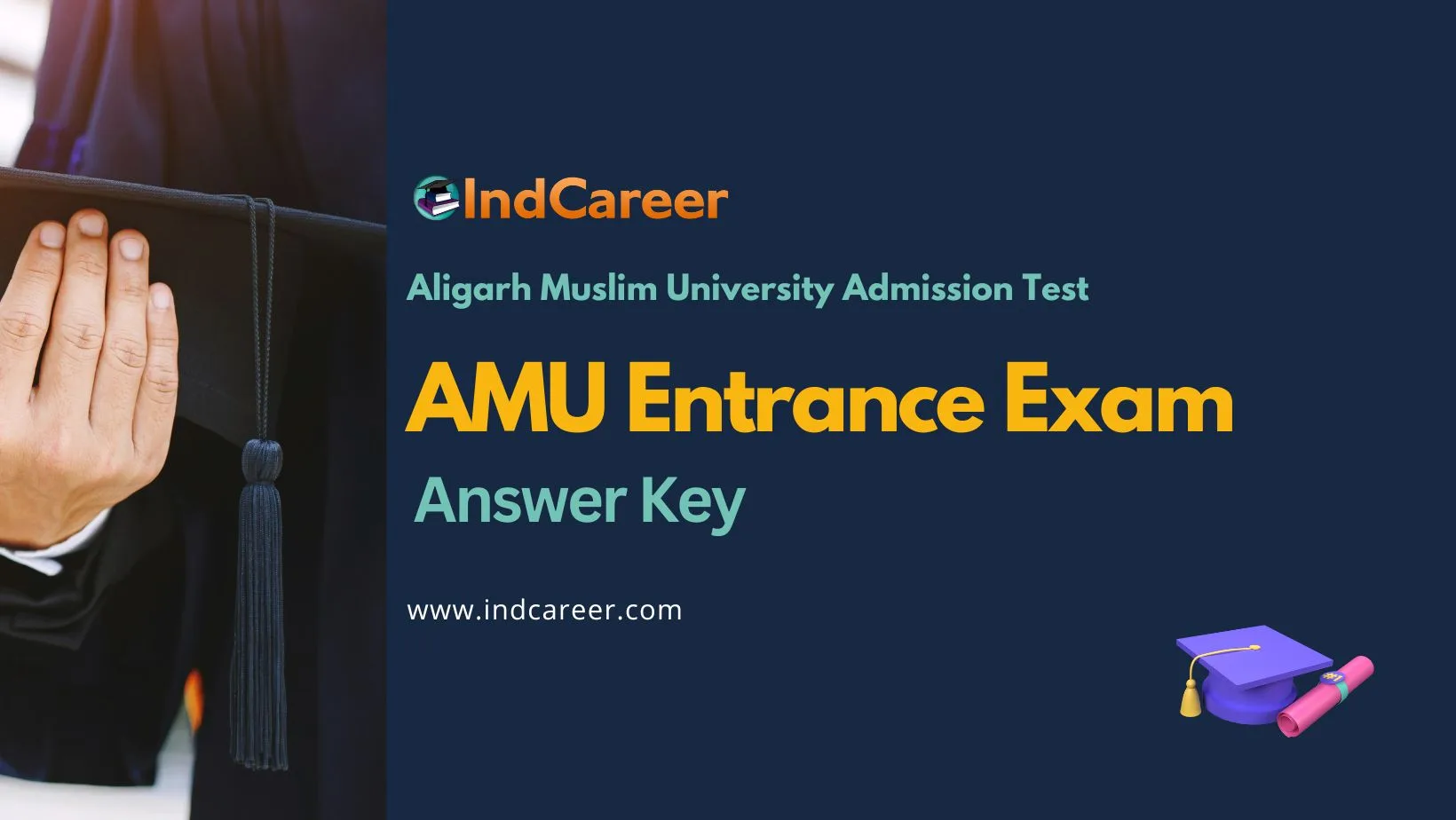 AMU Entrance Exam Answer Key