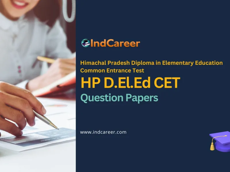 HP D.El.Ed CET Previous Year Question Papers