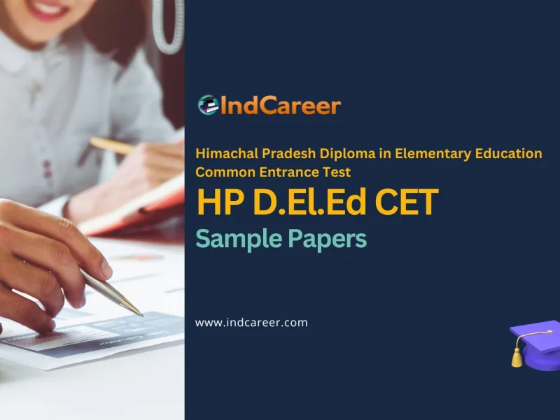 HP D.El.Ed CET Sample Papers