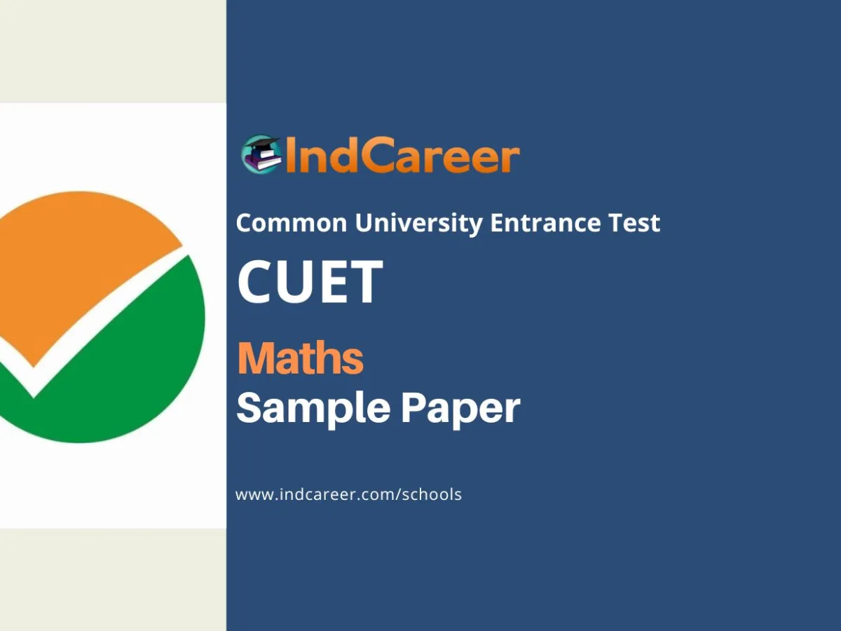 CUET Maths Sample Paper