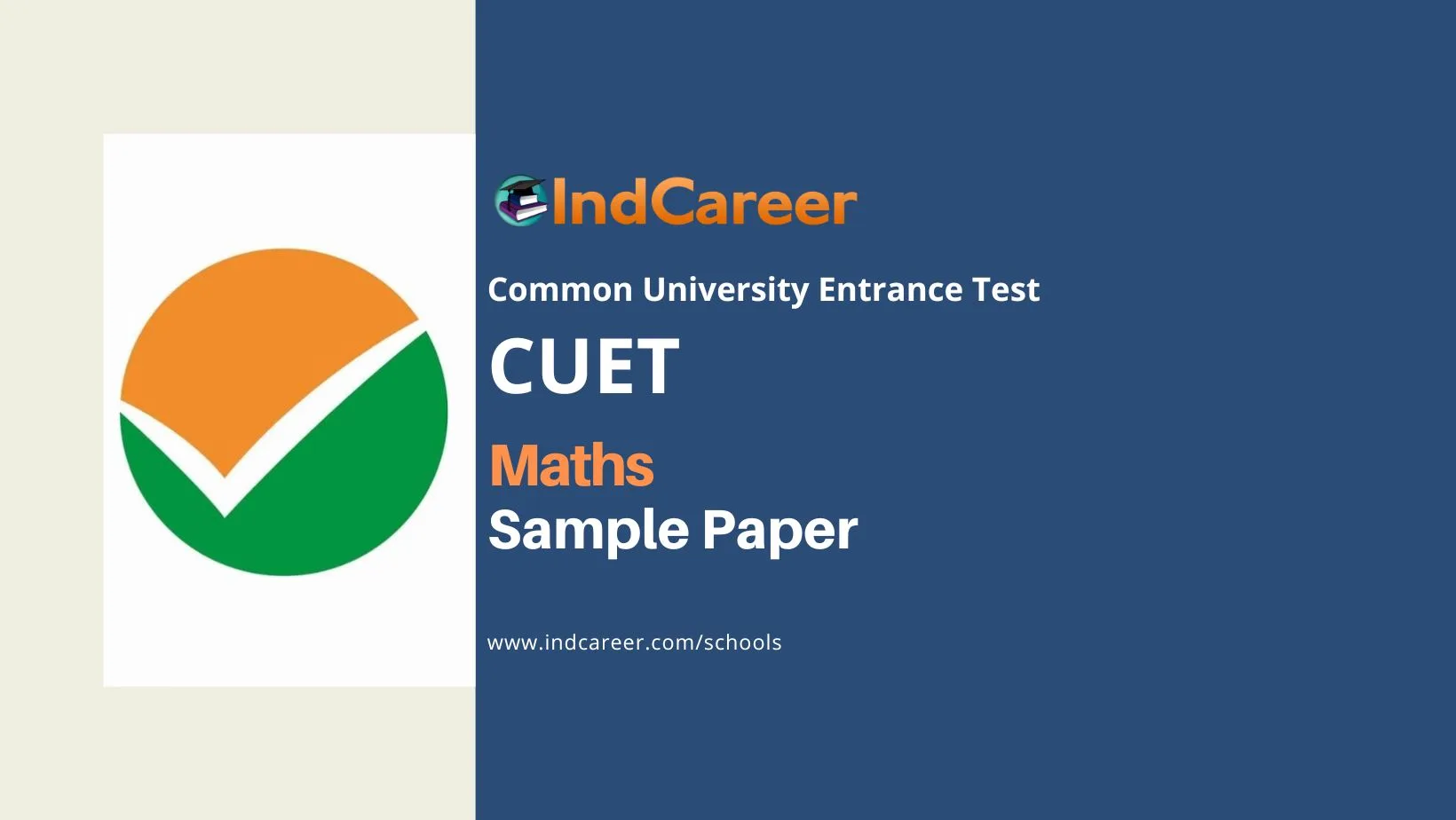 CUET Maths Sample Paper