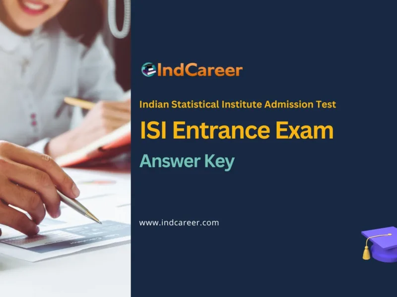 ISI Entrance Exam Answer Key