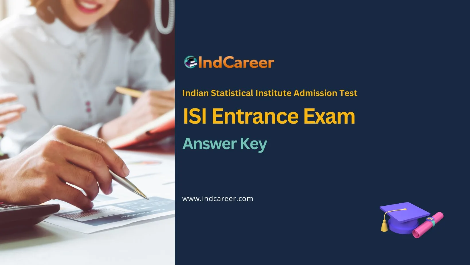 ISI Entrance Exam Answer Key