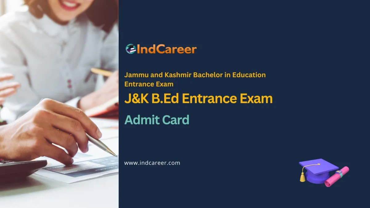 Jammu & Kashmir B.Ed Admit Card