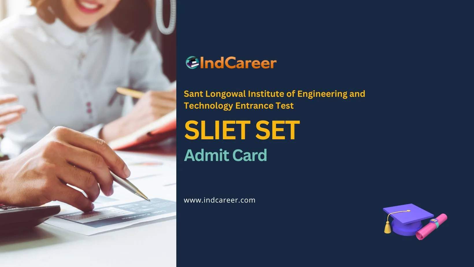 SLIET SET Admit Card