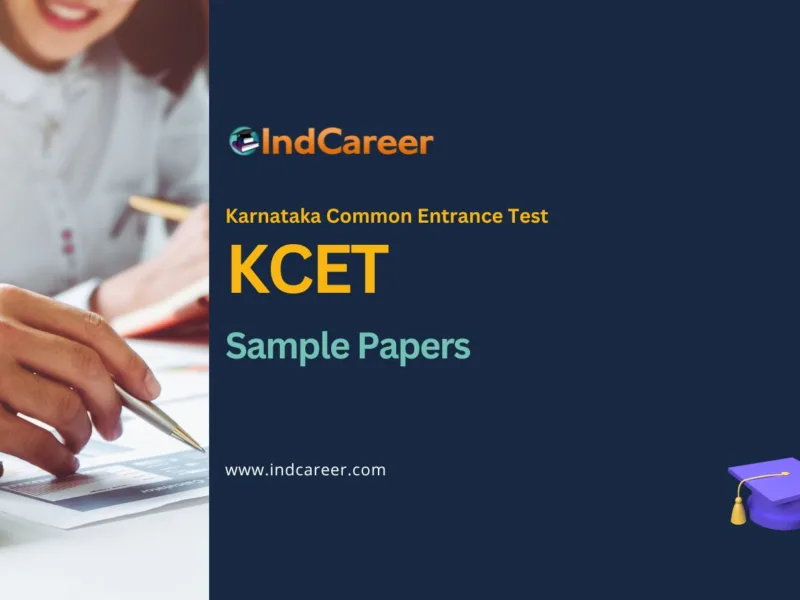 KCET Sample Papers